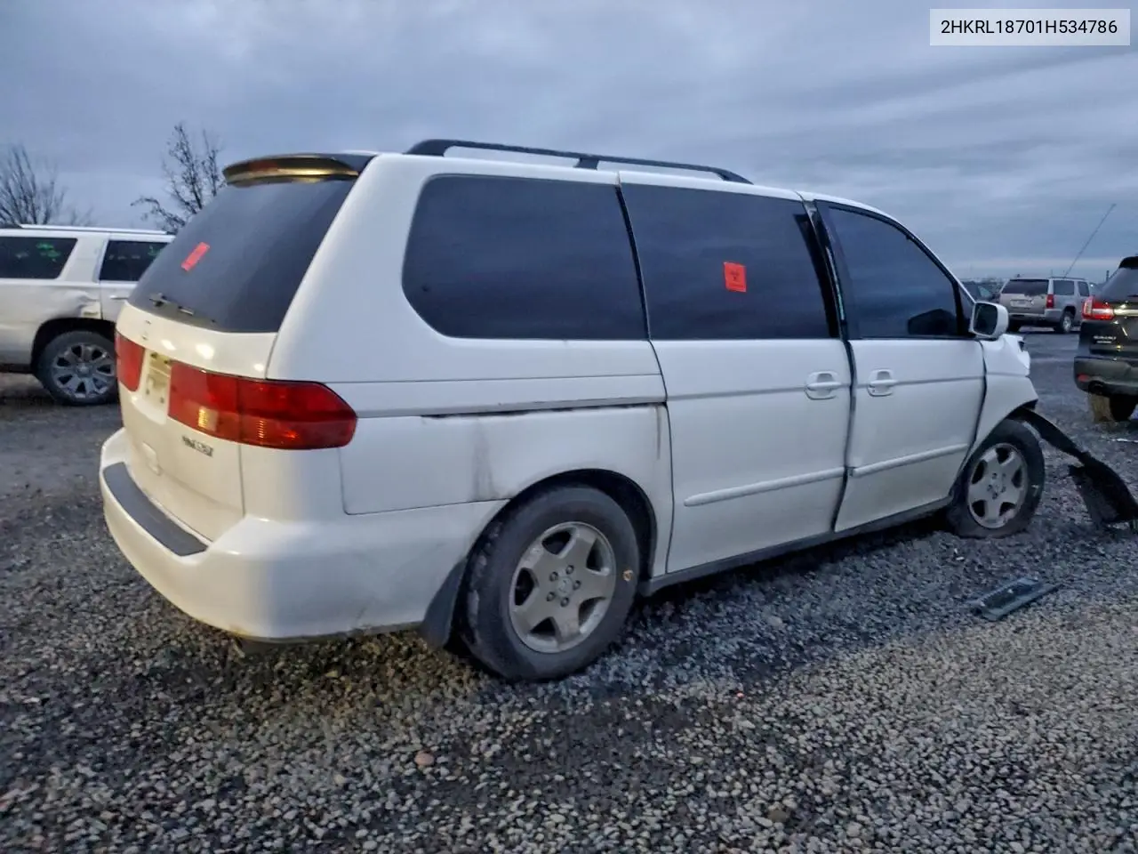2HKRL18701H534786 2001 Honda Odyssey Ex