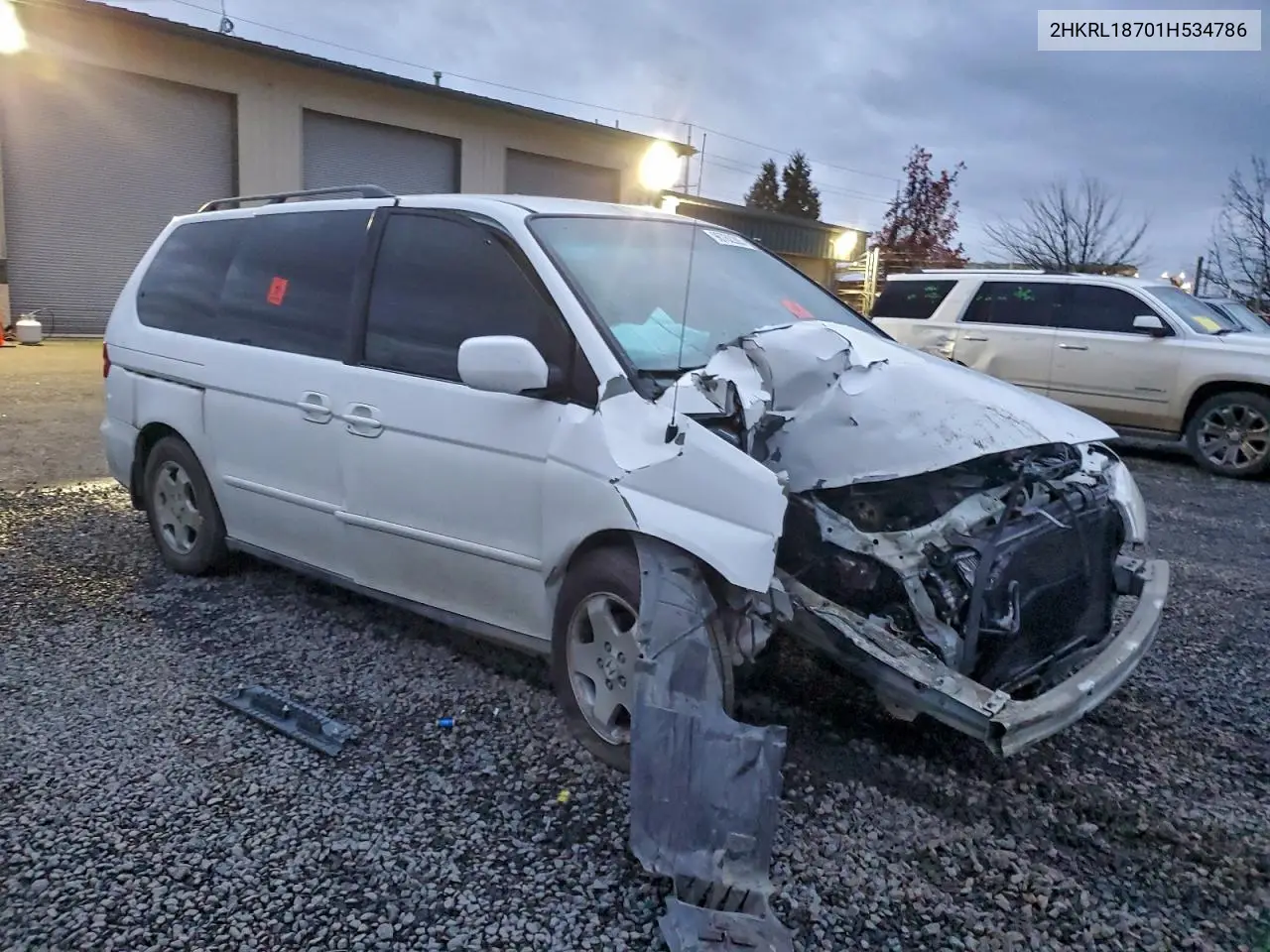 2HKRL18701H534786 2001 Honda Odyssey Ex