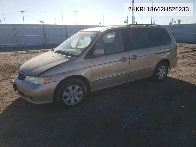 2HKRL18662H526233 2002 Honda Odyssey Ex