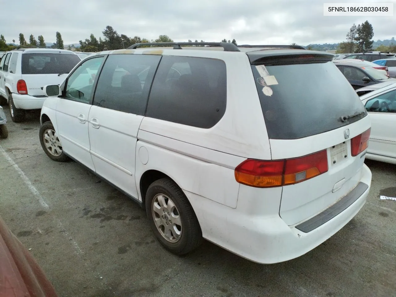 5FNRL18662B030458 2002 Honda Odyssey Ex