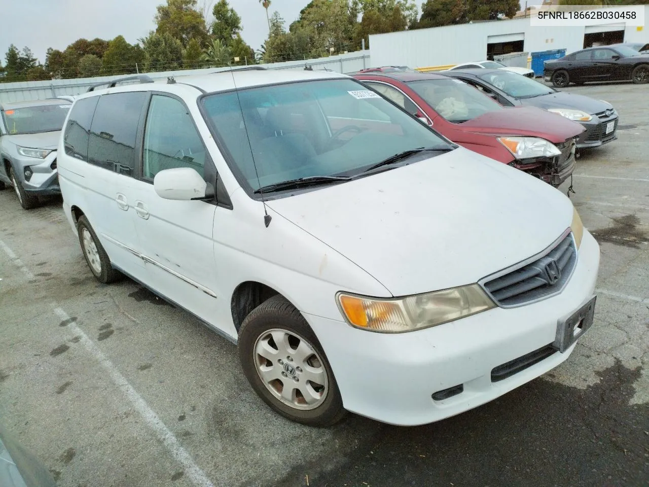 5FNRL18662B030458 2002 Honda Odyssey Ex