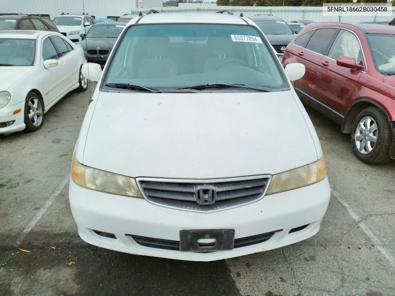 5FNRL18662B030458 2002 Honda Odyssey Ex