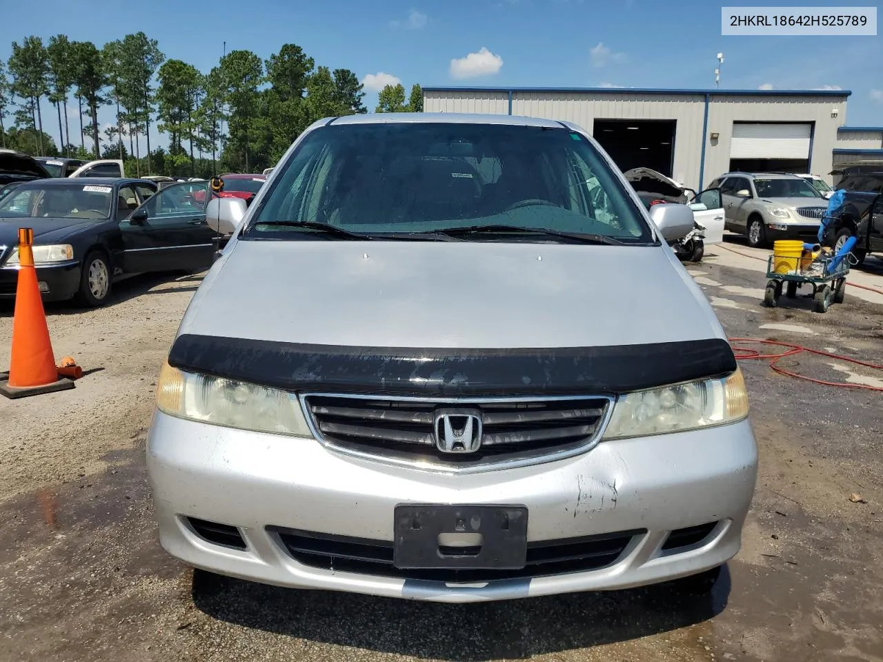 2002 Honda Odyssey Ex VIN: 2HKRL18642H525789 Lot: 66017154