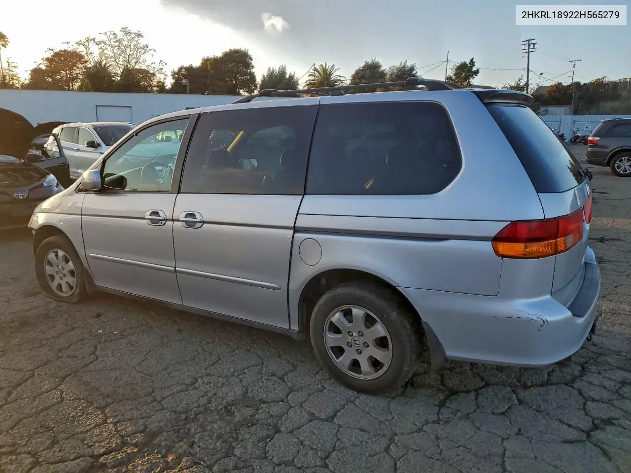 2HKRL18922H565279 2002 Honda Odyssey Exl