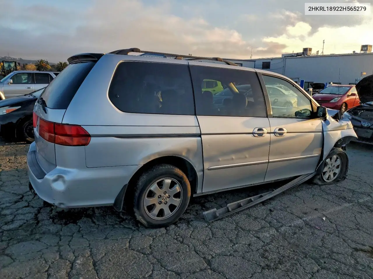 2HKRL18922H565279 2002 Honda Odyssey Exl