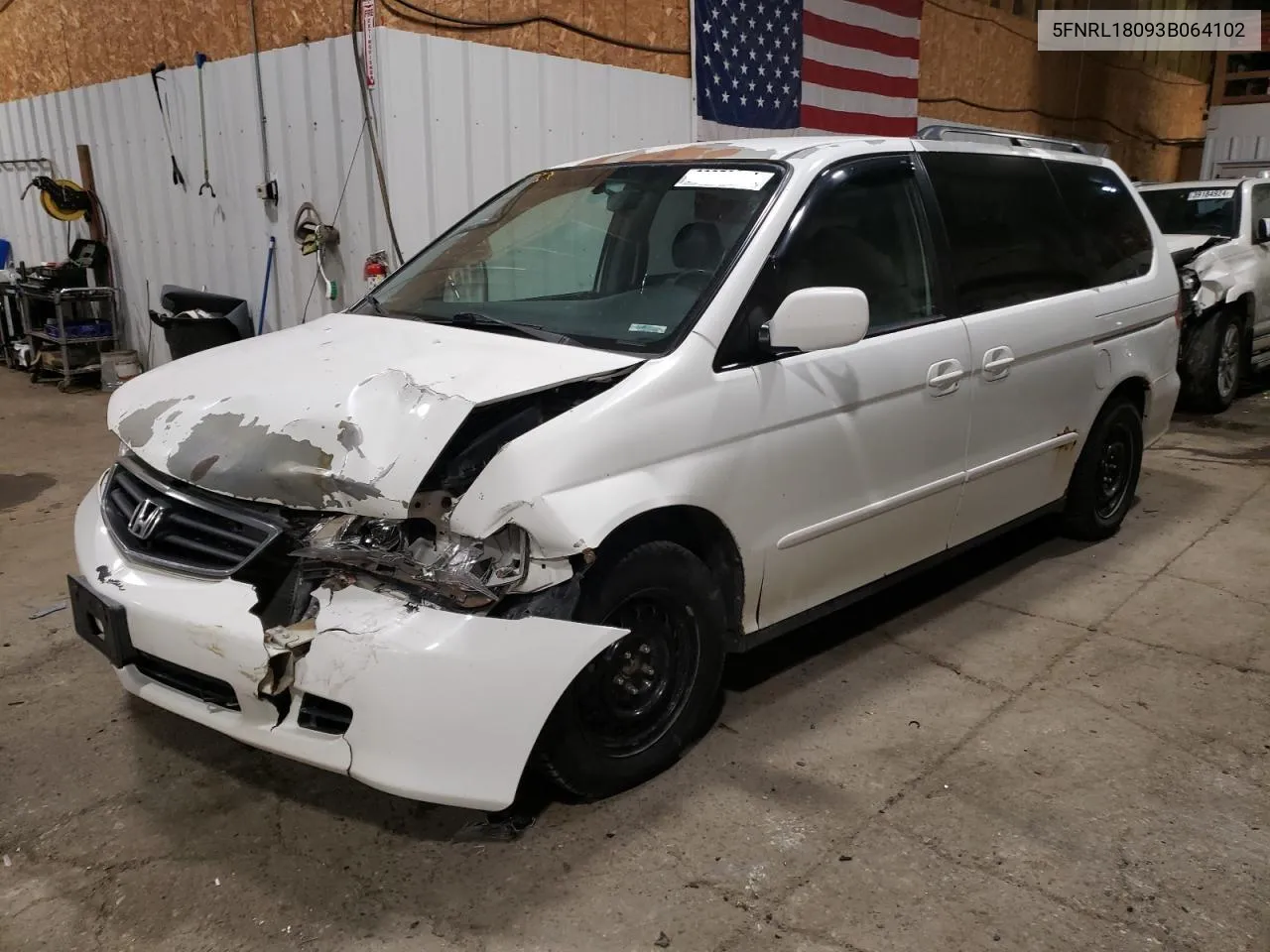 5FNRL18093B064102 2003 Honda Odyssey Exl