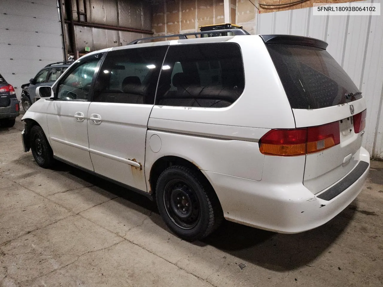 2003 Honda Odyssey Exl VIN: 5FNRL18093B064102 Lot: 55402804