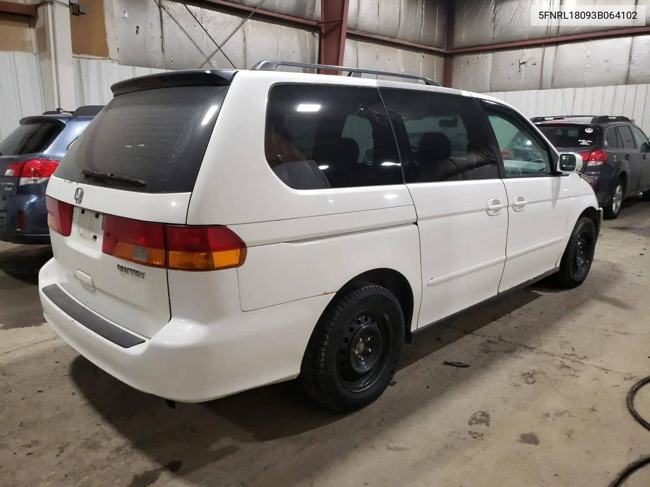 2003 Honda Odyssey Exl VIN: 5FNRL18093B064102 Lot: 55402804