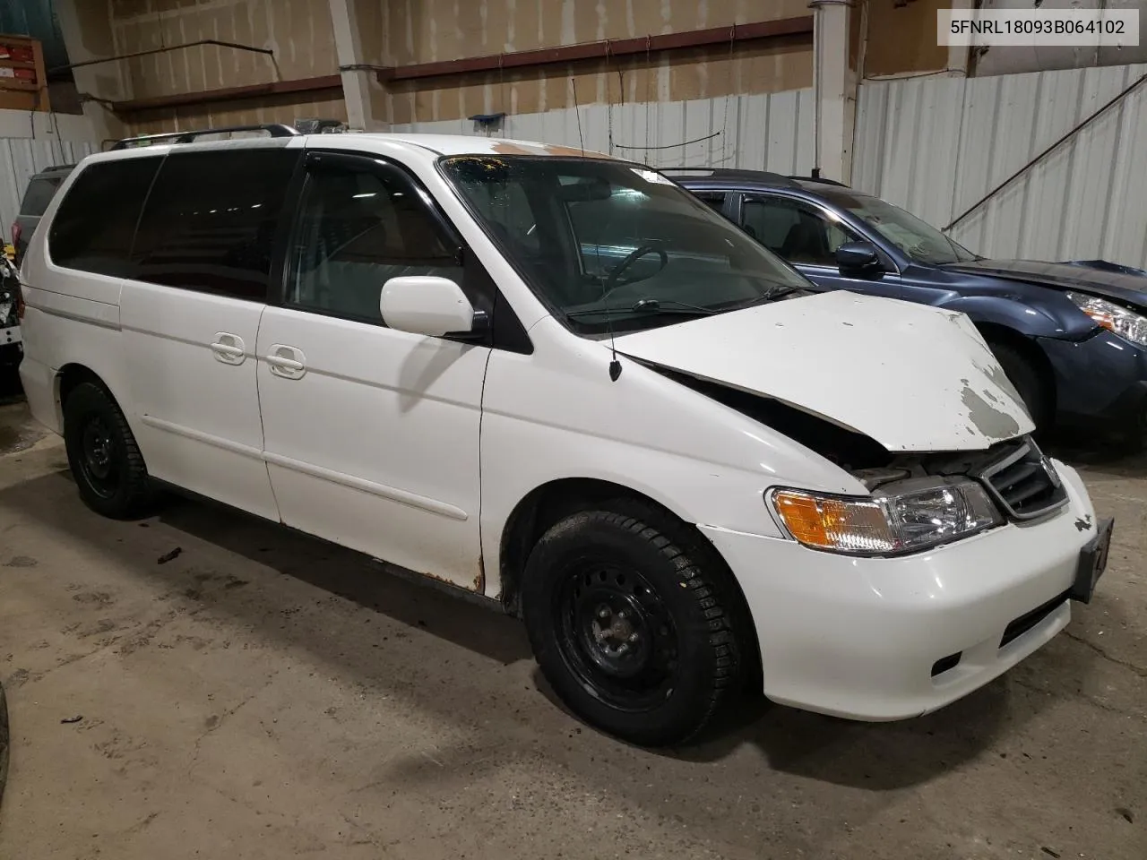 5FNRL18093B064102 2003 Honda Odyssey Exl