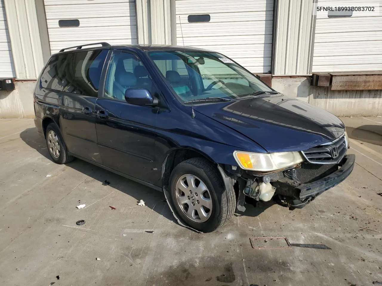 2003 Honda Odyssey Exl VIN: 5FNRL18993B083702 Lot: 68641894