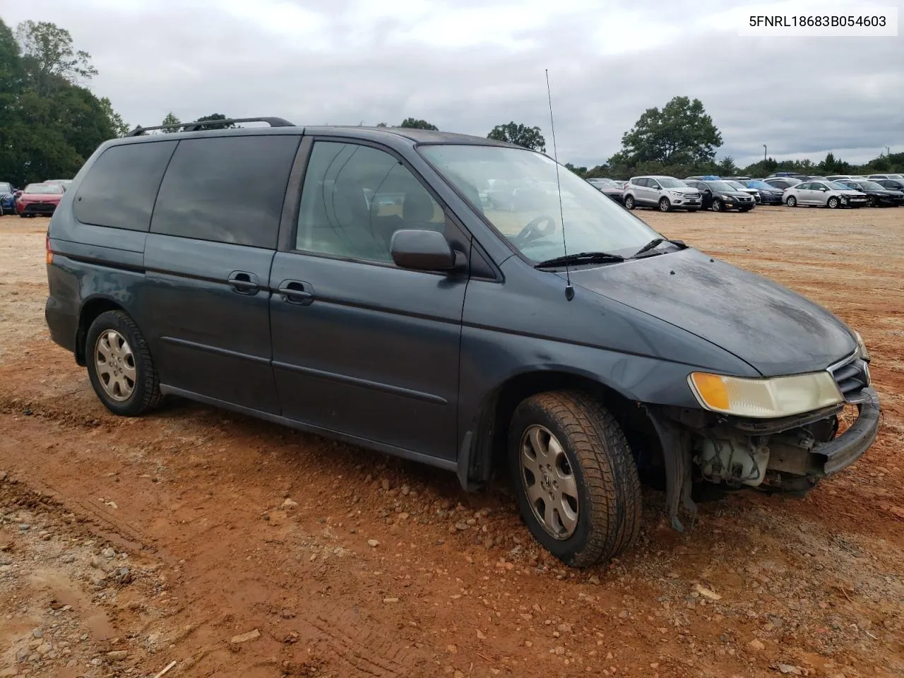 5FNRL18683B054603 2003 Honda Odyssey Ex