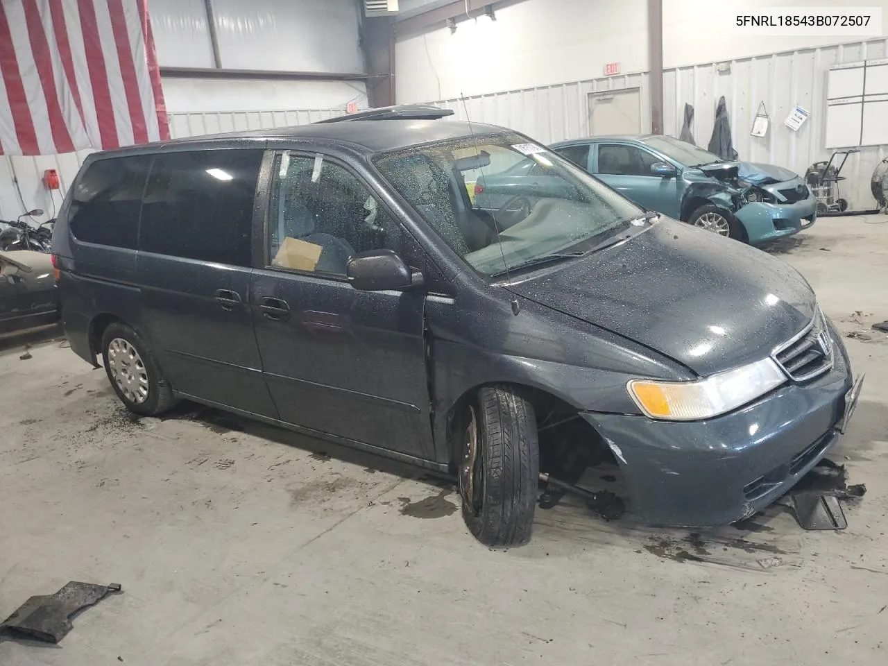 2003 Honda Odyssey Lx VIN: 5FNRL18543B072507 Lot: 71510794