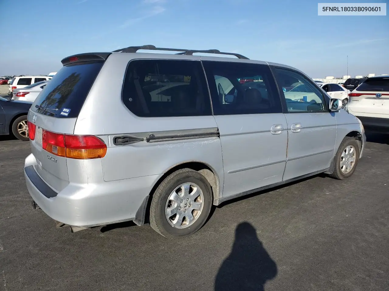5FNRL18033B090601 2003 Honda Odyssey Exl
