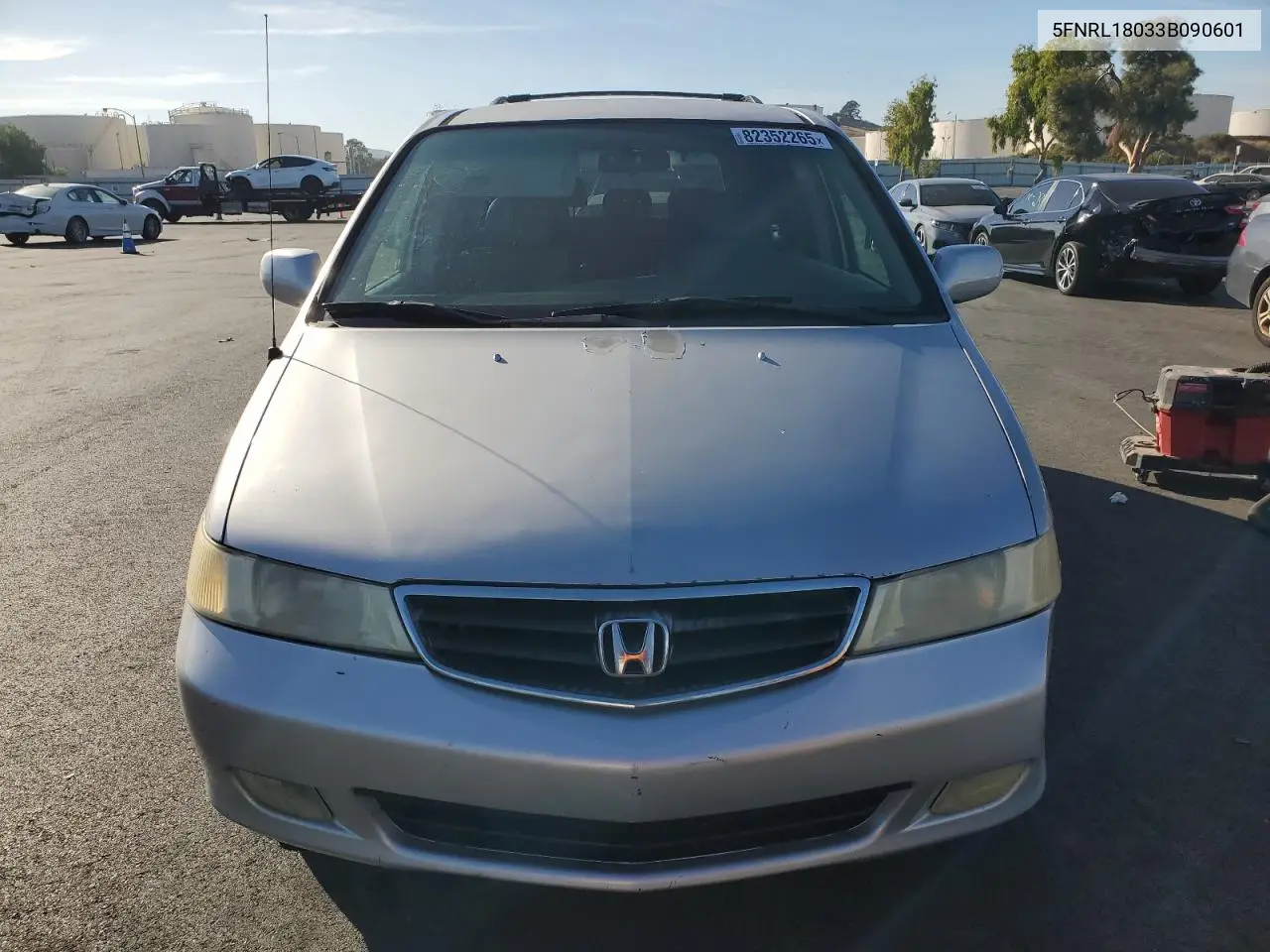 5FNRL18033B090601 2003 Honda Odyssey Exl