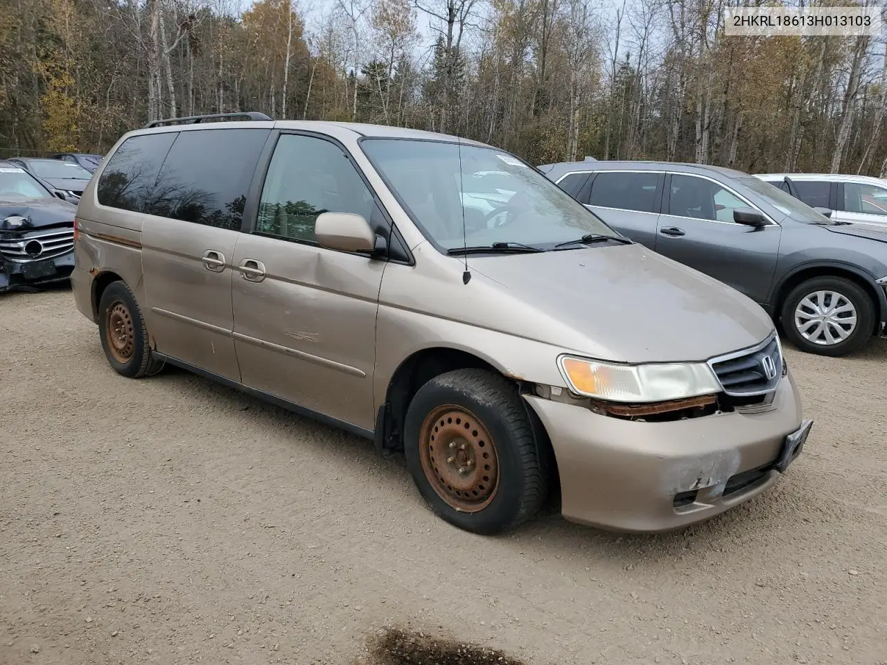 2HKRL18613H013103 2003 Honda Odyssey Ex