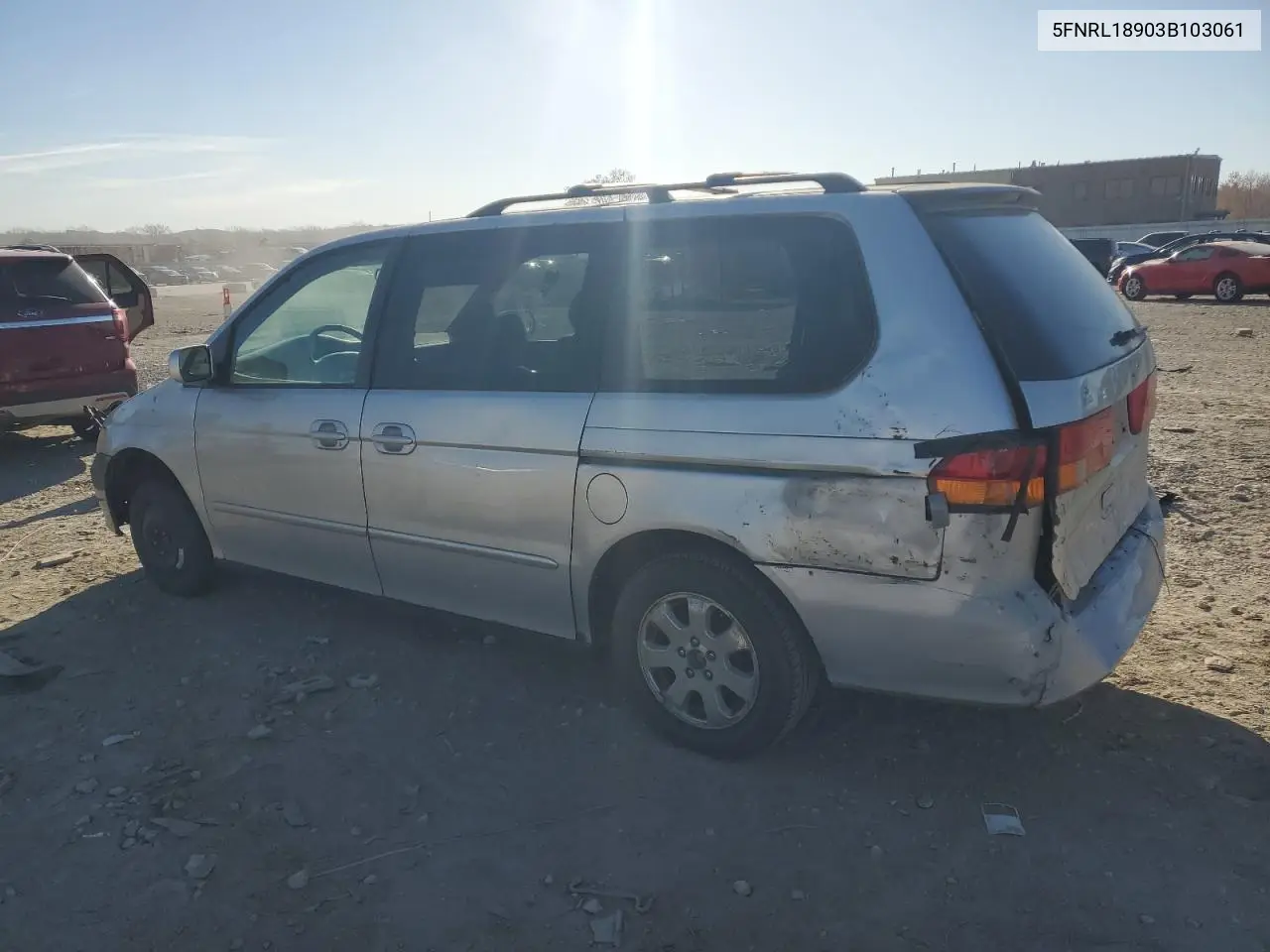 5FNRL18903B103061 2003 Honda Odyssey Exl