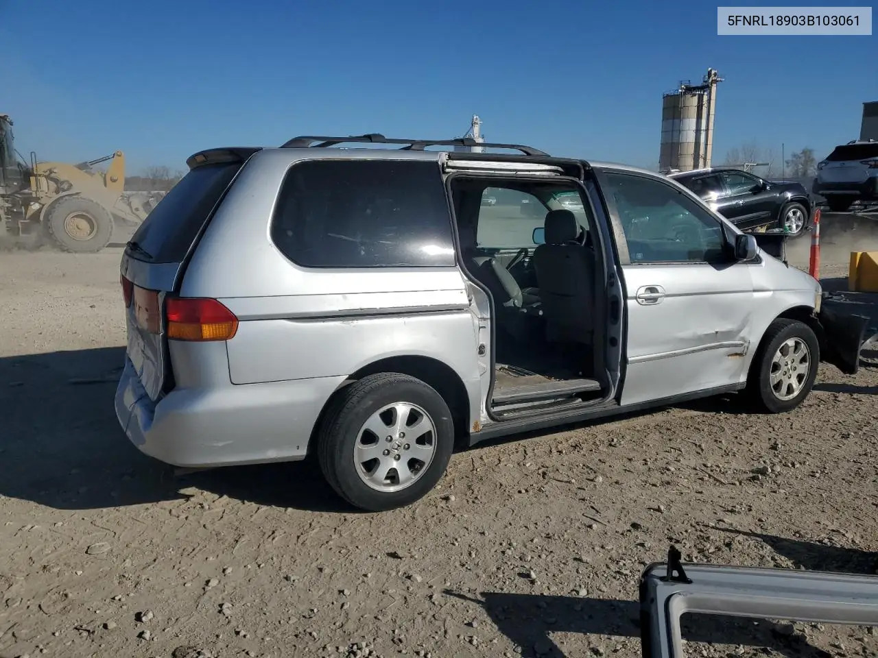 5FNRL18903B103061 2003 Honda Odyssey Exl