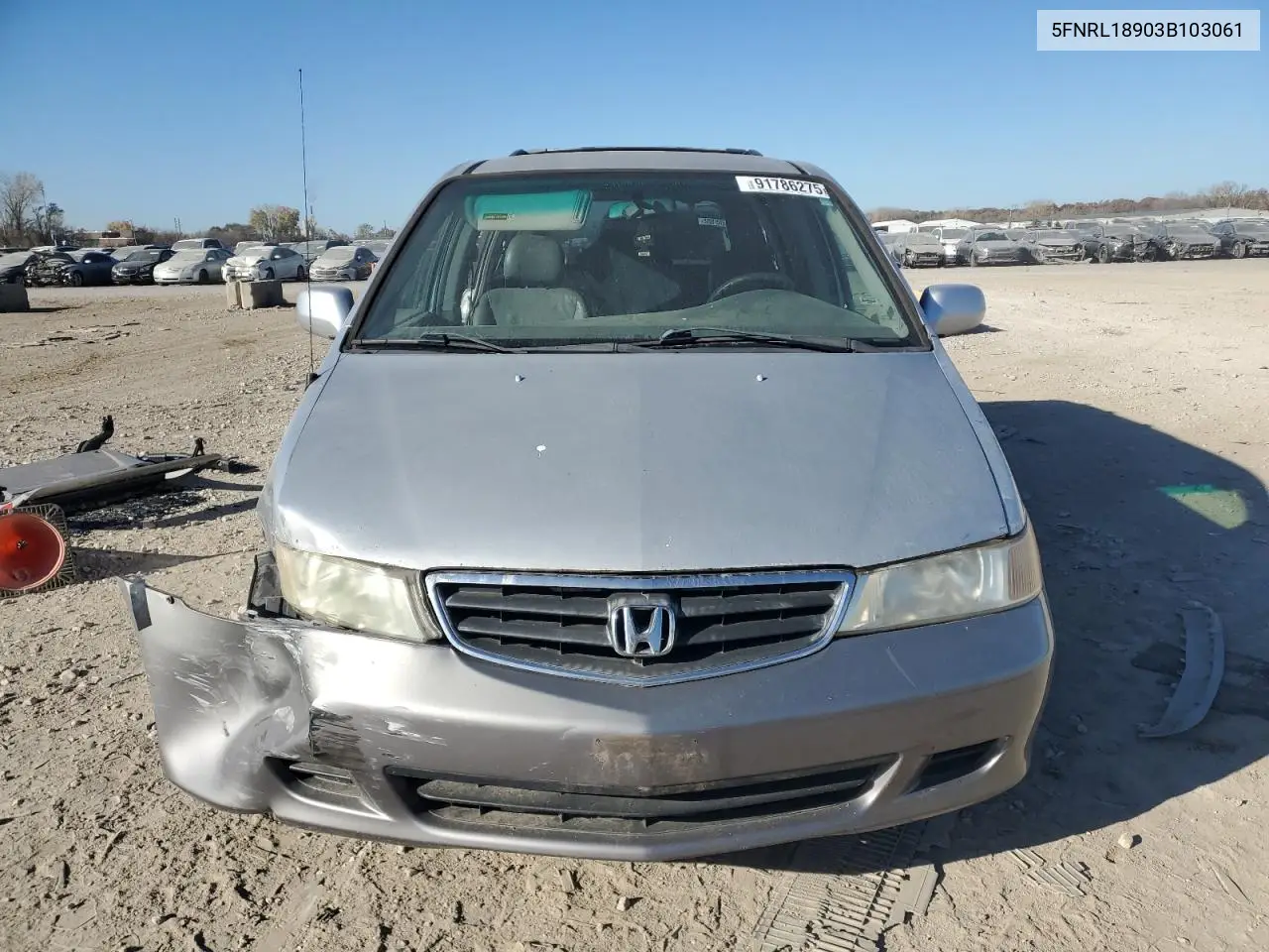 5FNRL18903B103061 2003 Honda Odyssey Exl