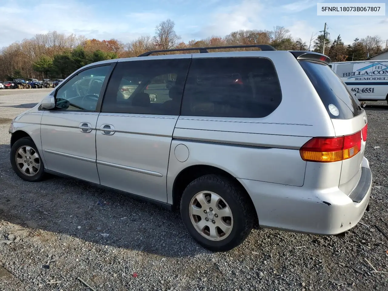 5FNRL18073B067807 2003 Honda Odyssey Exl