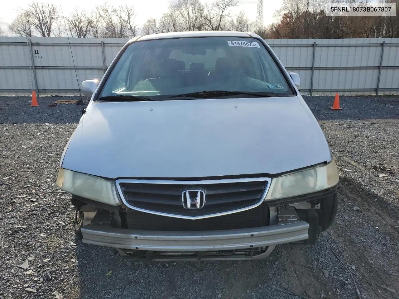 5FNRL18073B067807 2003 Honda Odyssey Exl