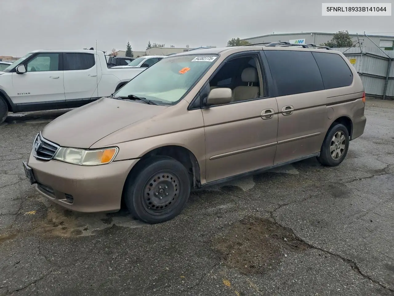 5FNRL18933B141044 2003 Honda Odyssey Exl
