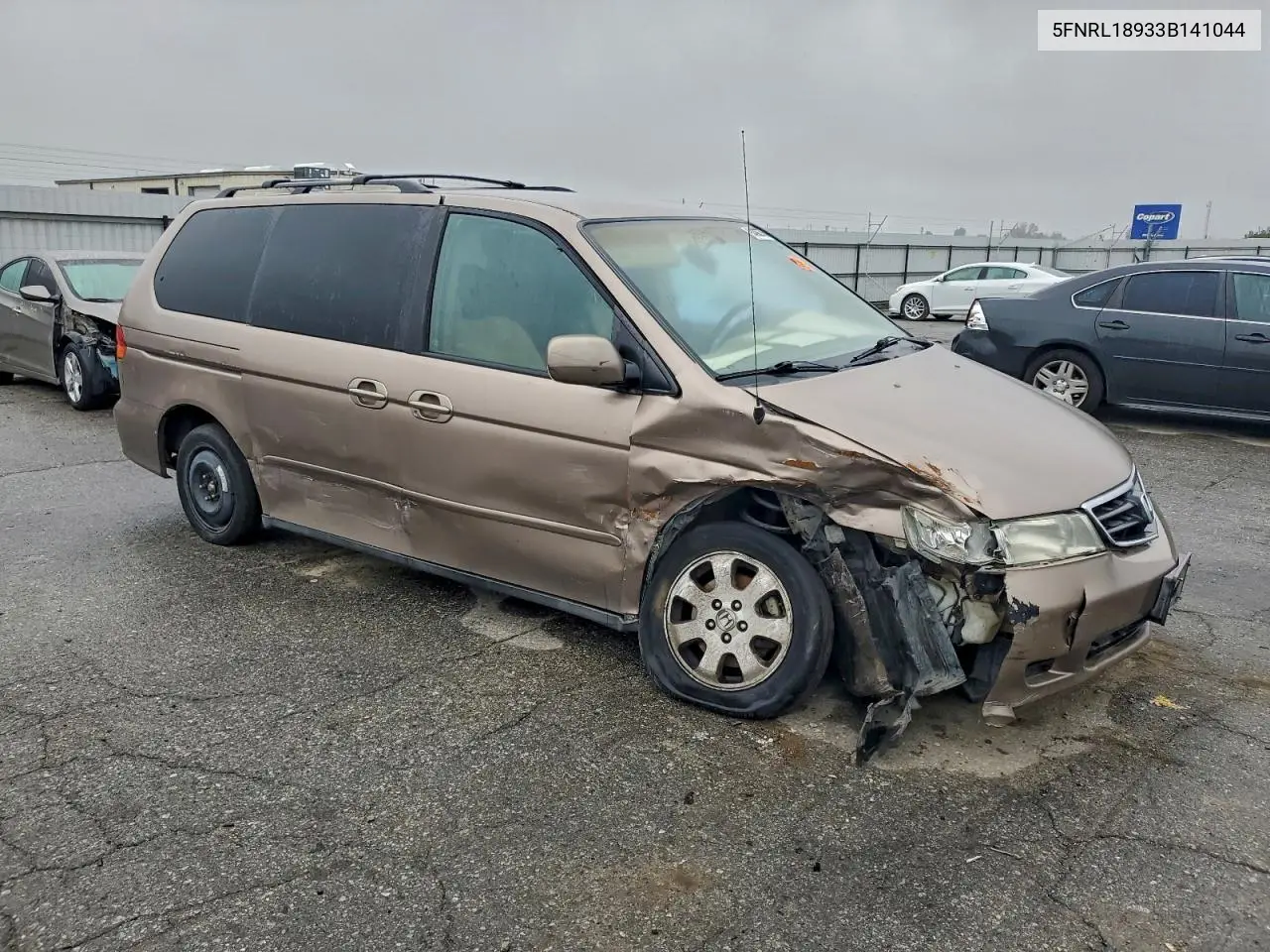 5FNRL18933B141044 2003 Honda Odyssey Exl