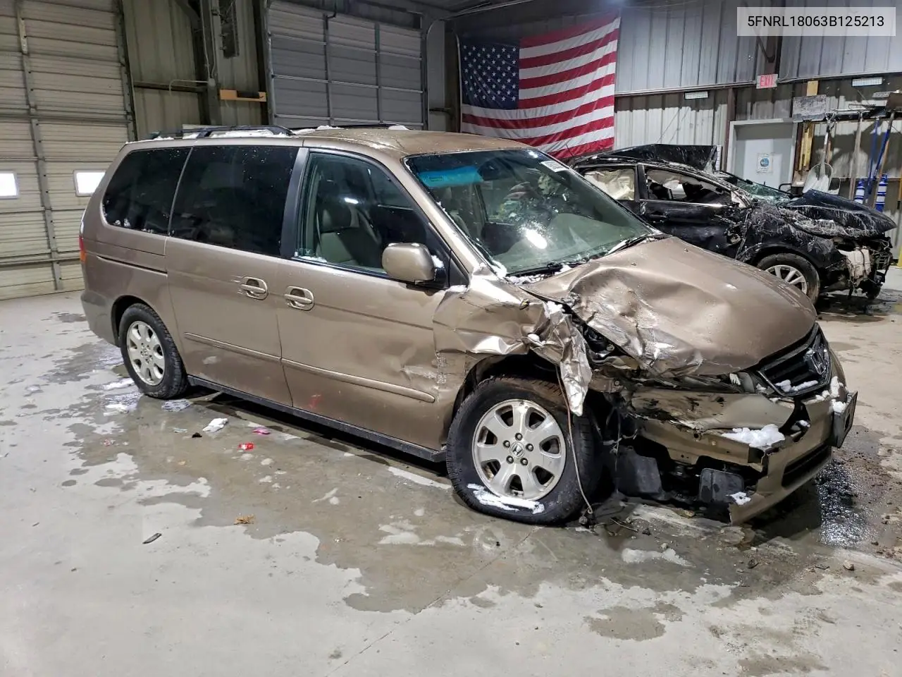 5FNRL18063B125213 2003 Honda Odyssey Exl