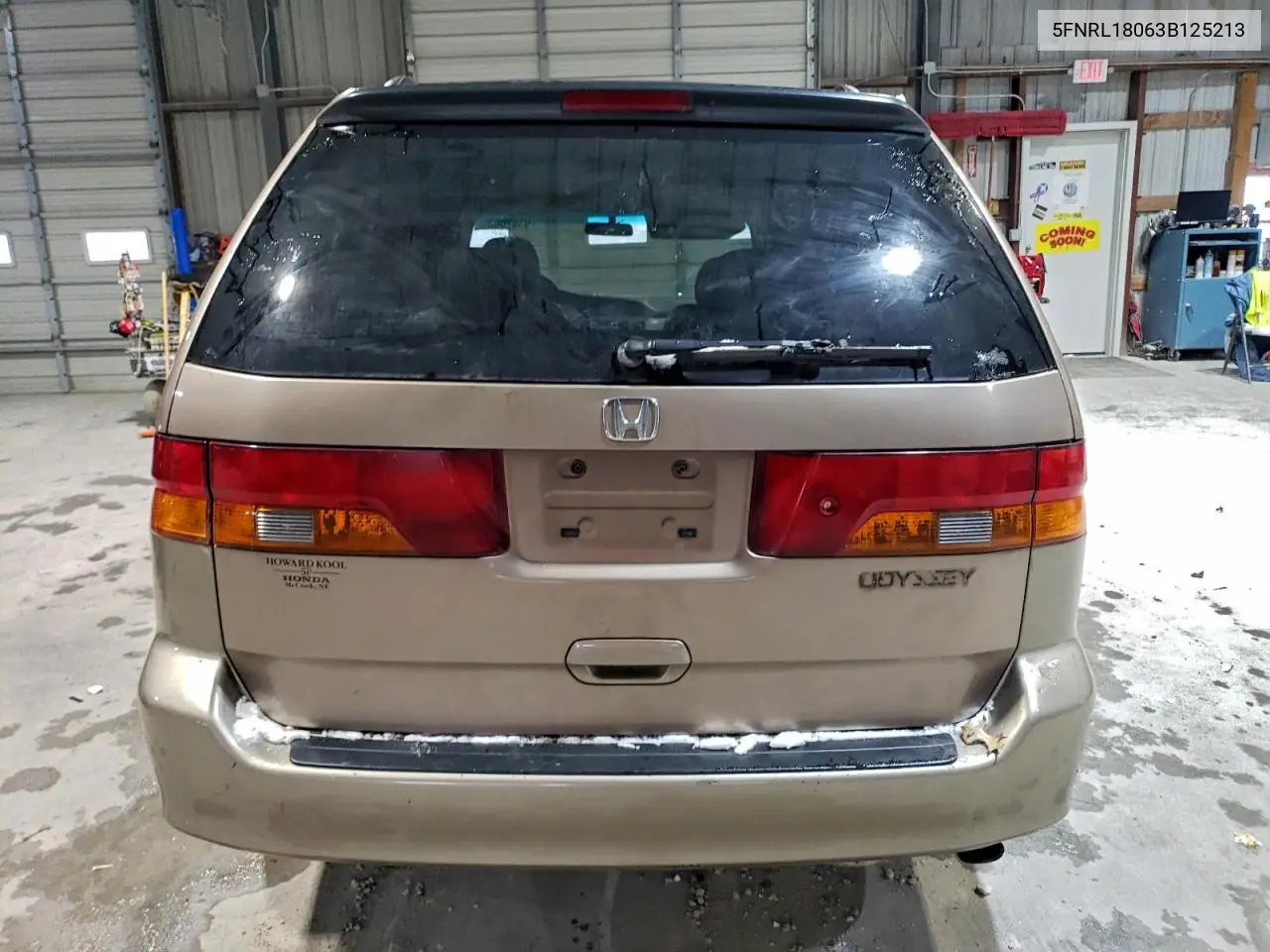 5FNRL18063B125213 2003 Honda Odyssey Exl