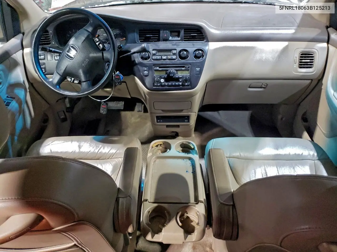 5FNRL18063B125213 2003 Honda Odyssey Exl