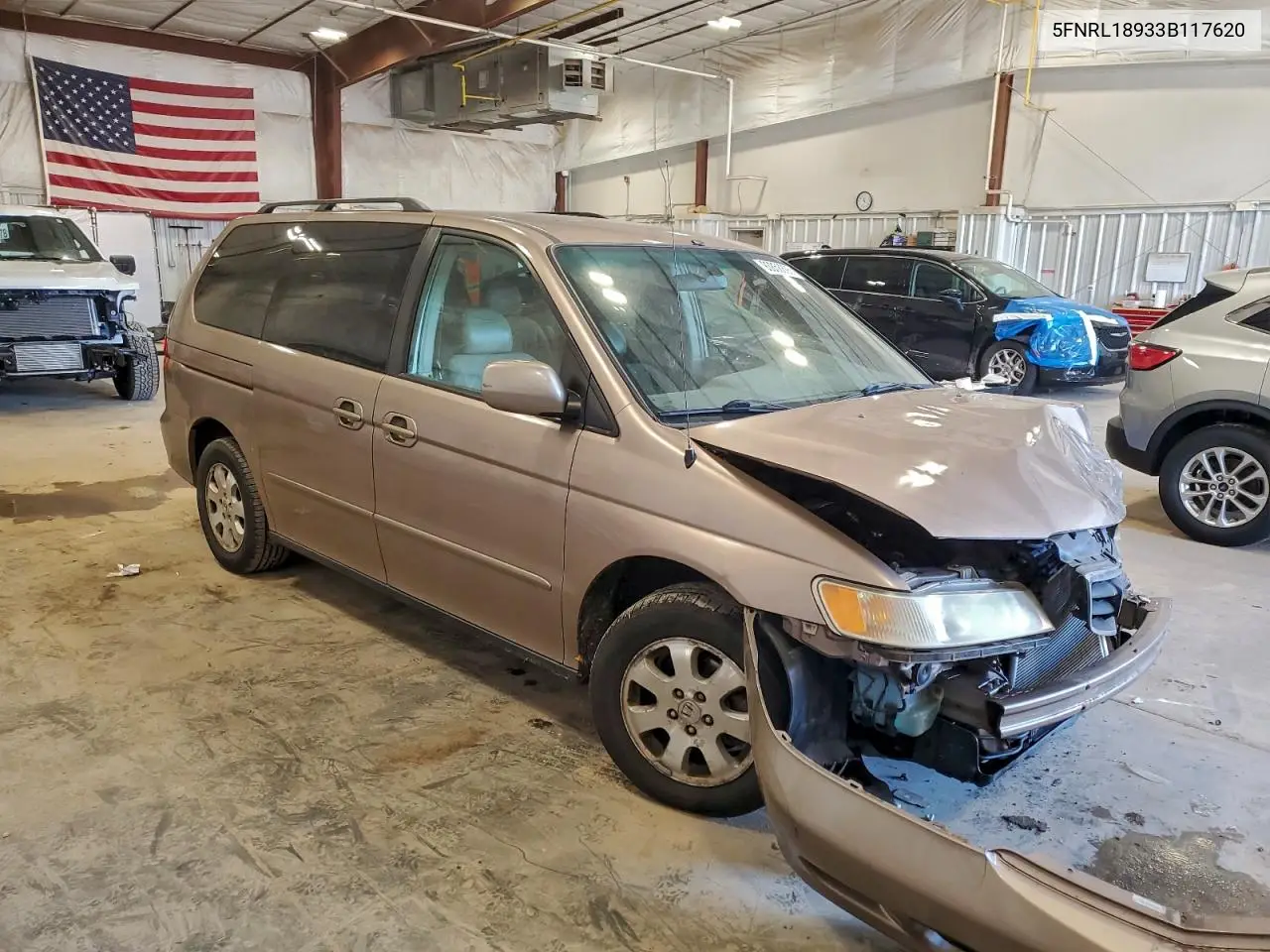 5FNRL18933B117620 2003 Honda Odyssey Exl