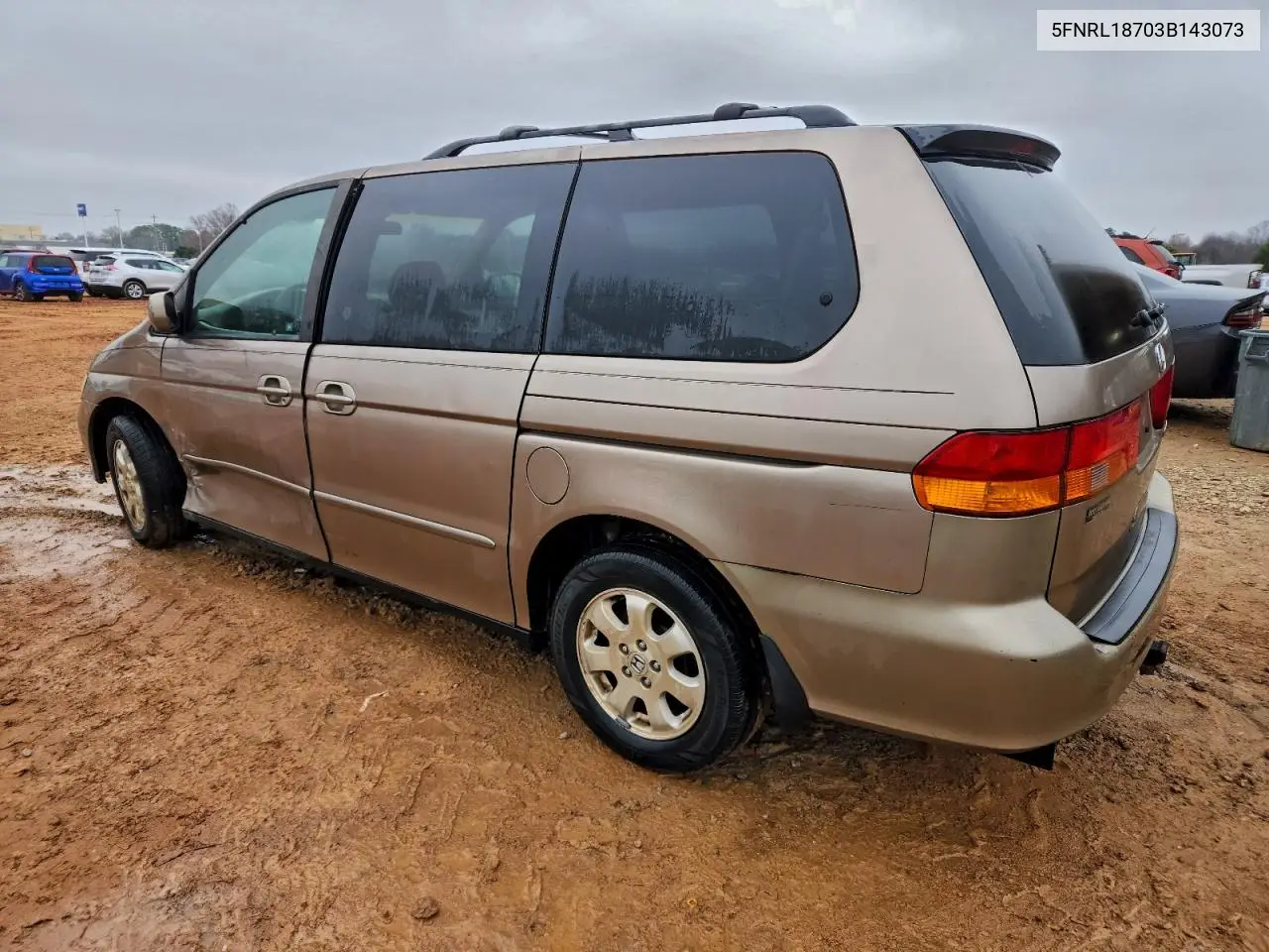 5FNRL18703B143073 2003 Honda Odyssey Exl