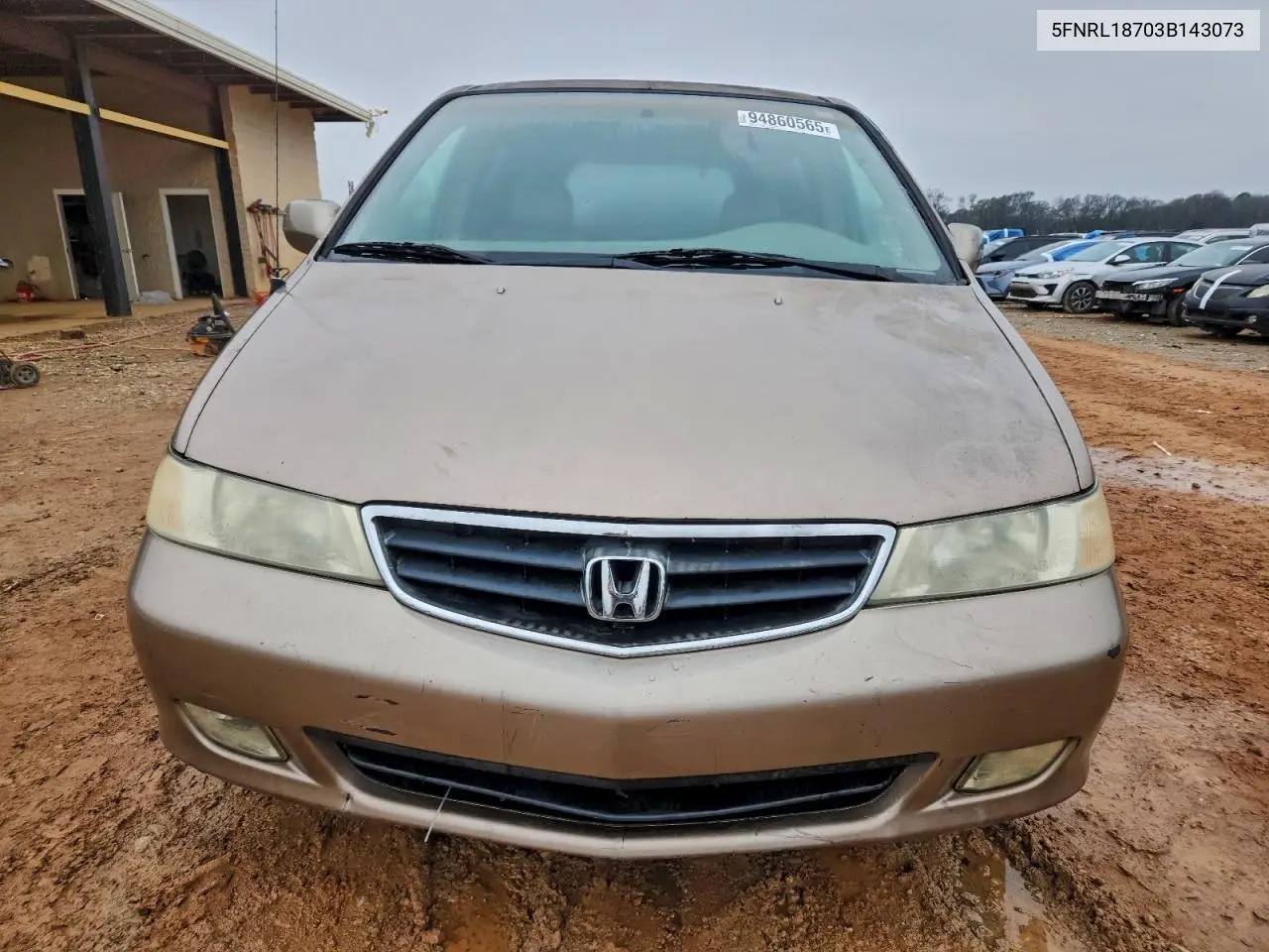 5FNRL18703B143073 2003 Honda Odyssey Exl