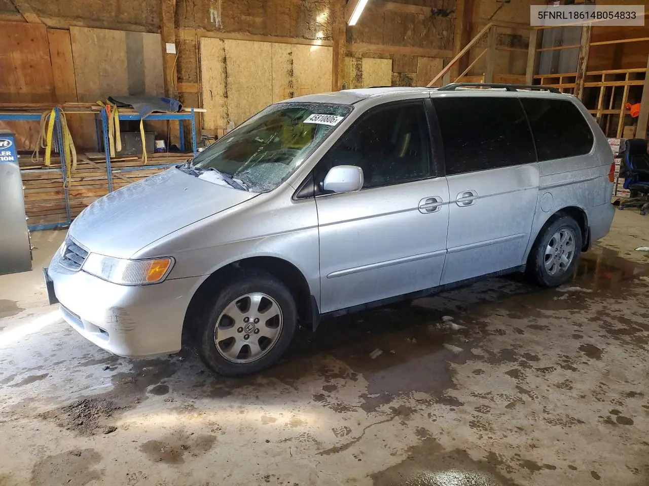 5FNRL18614B054833 2004 Honda Odyssey Ex