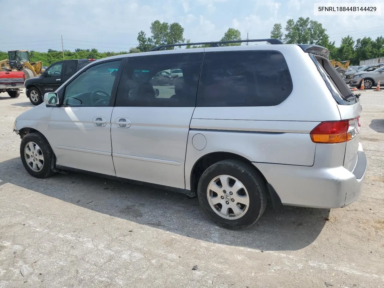 2004 Honda Odyssey Ex VIN: 5FNRL18844B144429 Lot: 62983124