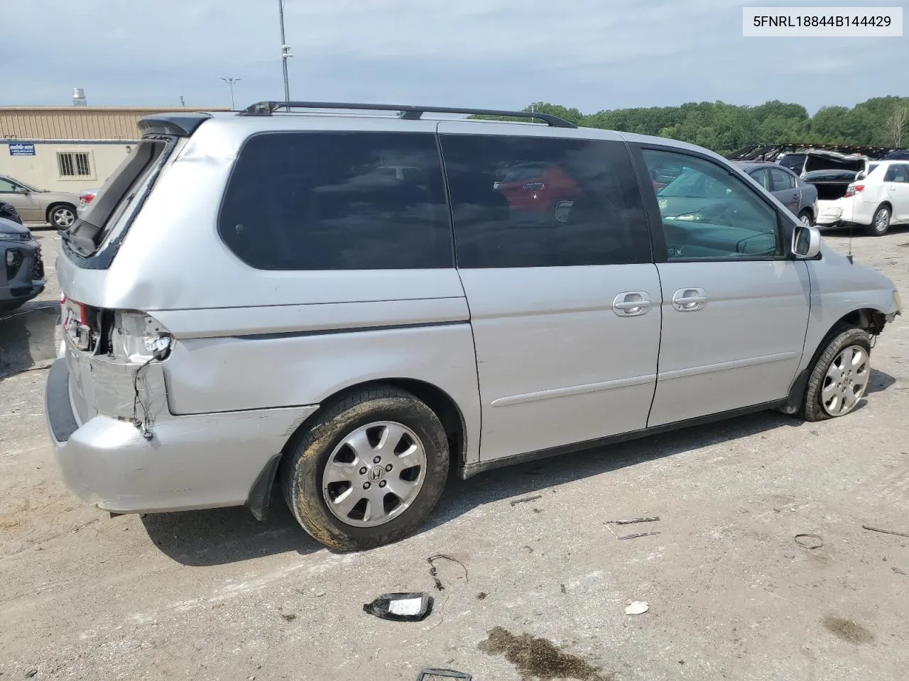 2004 Honda Odyssey Ex VIN: 5FNRL18844B144429 Lot: 62983124