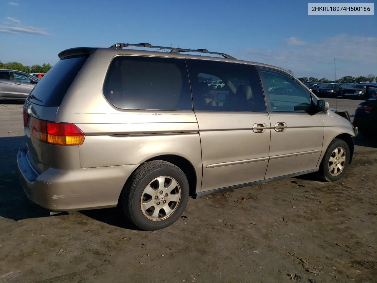 2004 Honda Odyssey Exl VIN: 2HKRL18974H500186 Lot: 67497724