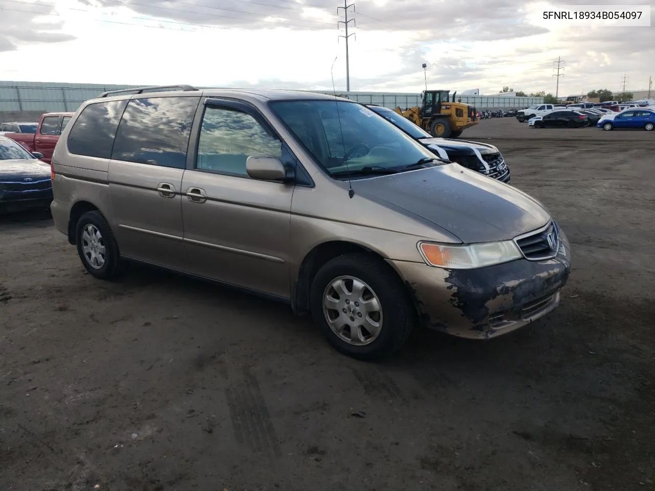 5FNRL18934B054097 2004 Honda Odyssey Exl