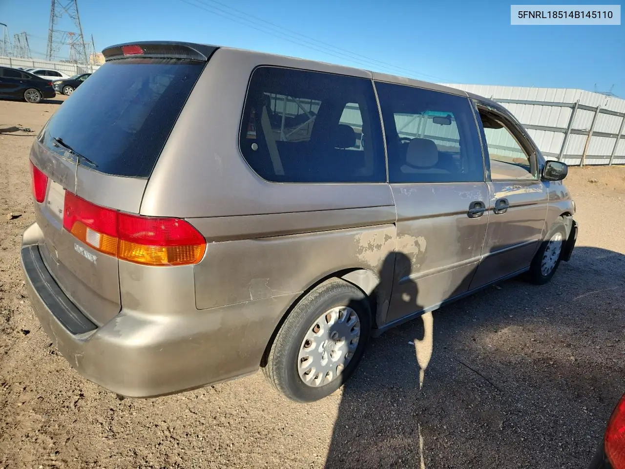 5FNRL18514B145110 2004 Honda Odyssey Lx