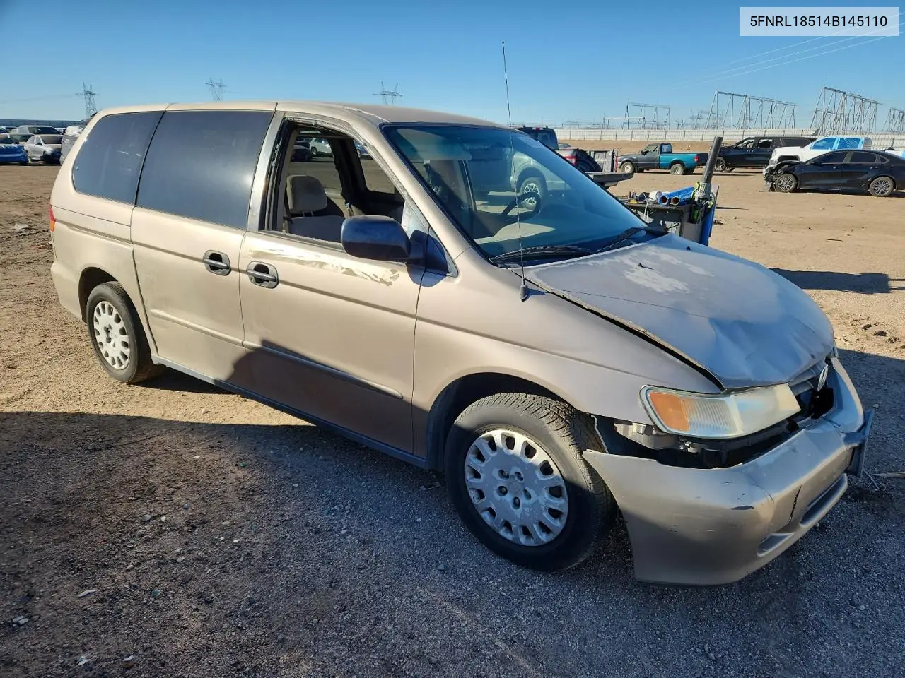 5FNRL18514B145110 2004 Honda Odyssey Lx