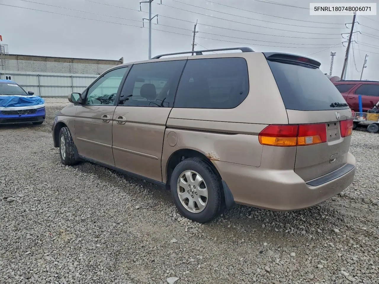 5FNRL18074B006071 2004 Honda Odyssey Exl