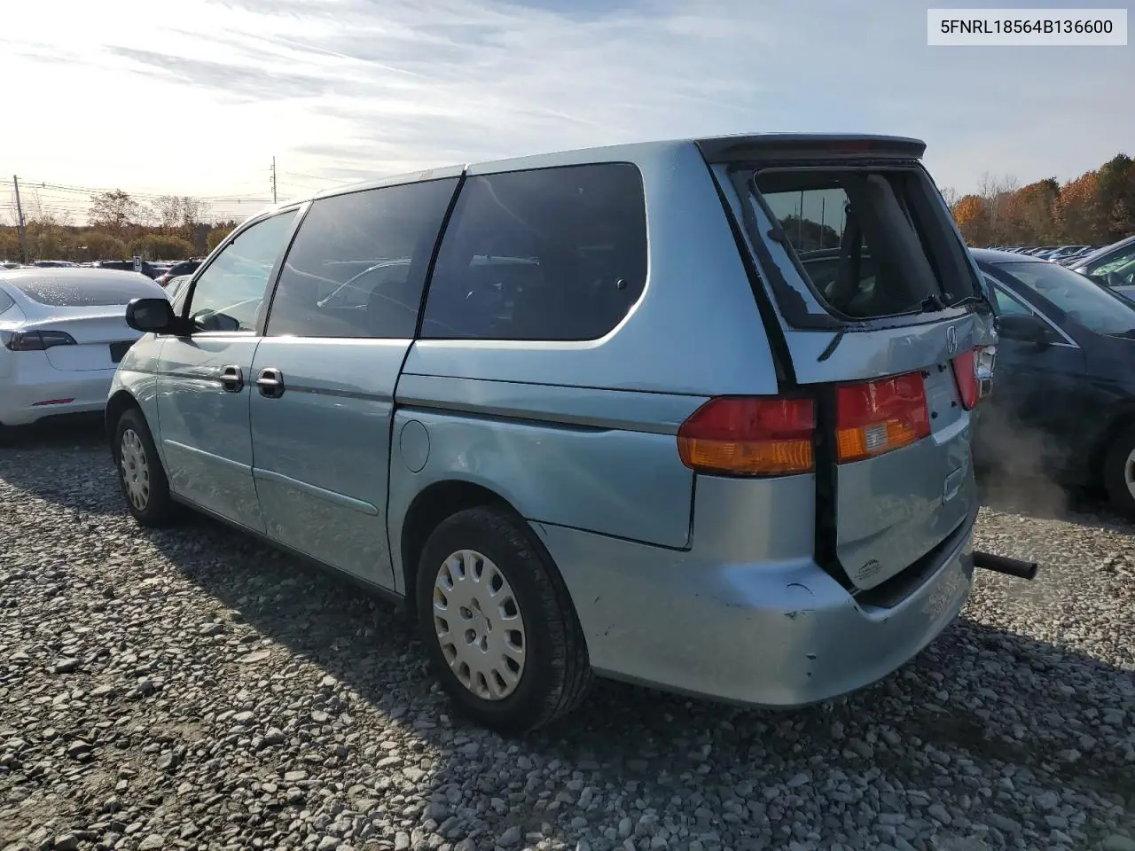 5FNRL18564B136600 2004 Honda Odyssey Lx