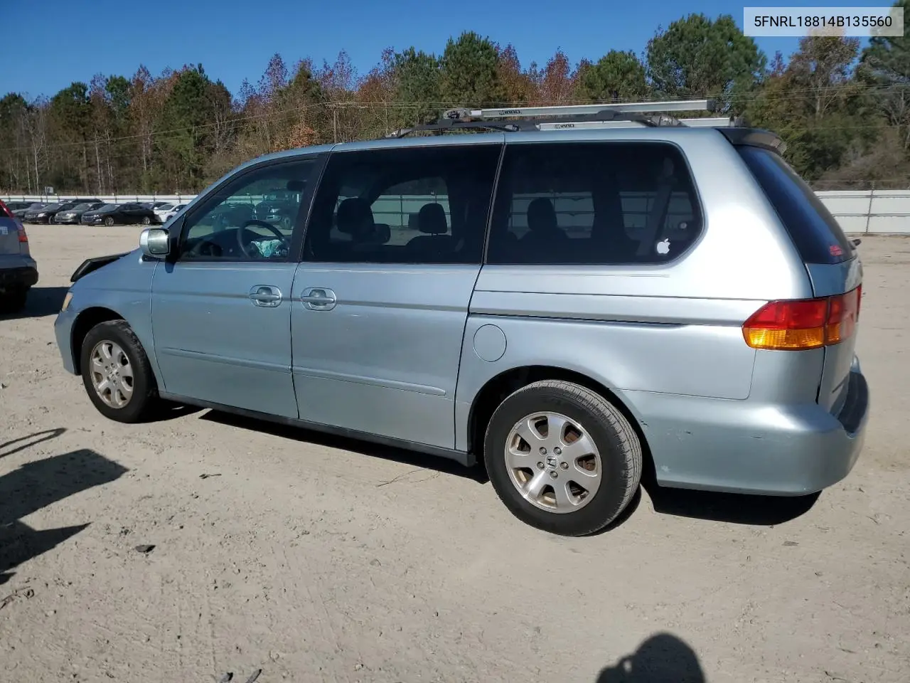 5FNRL18814B135560 2004 Honda Odyssey Ex