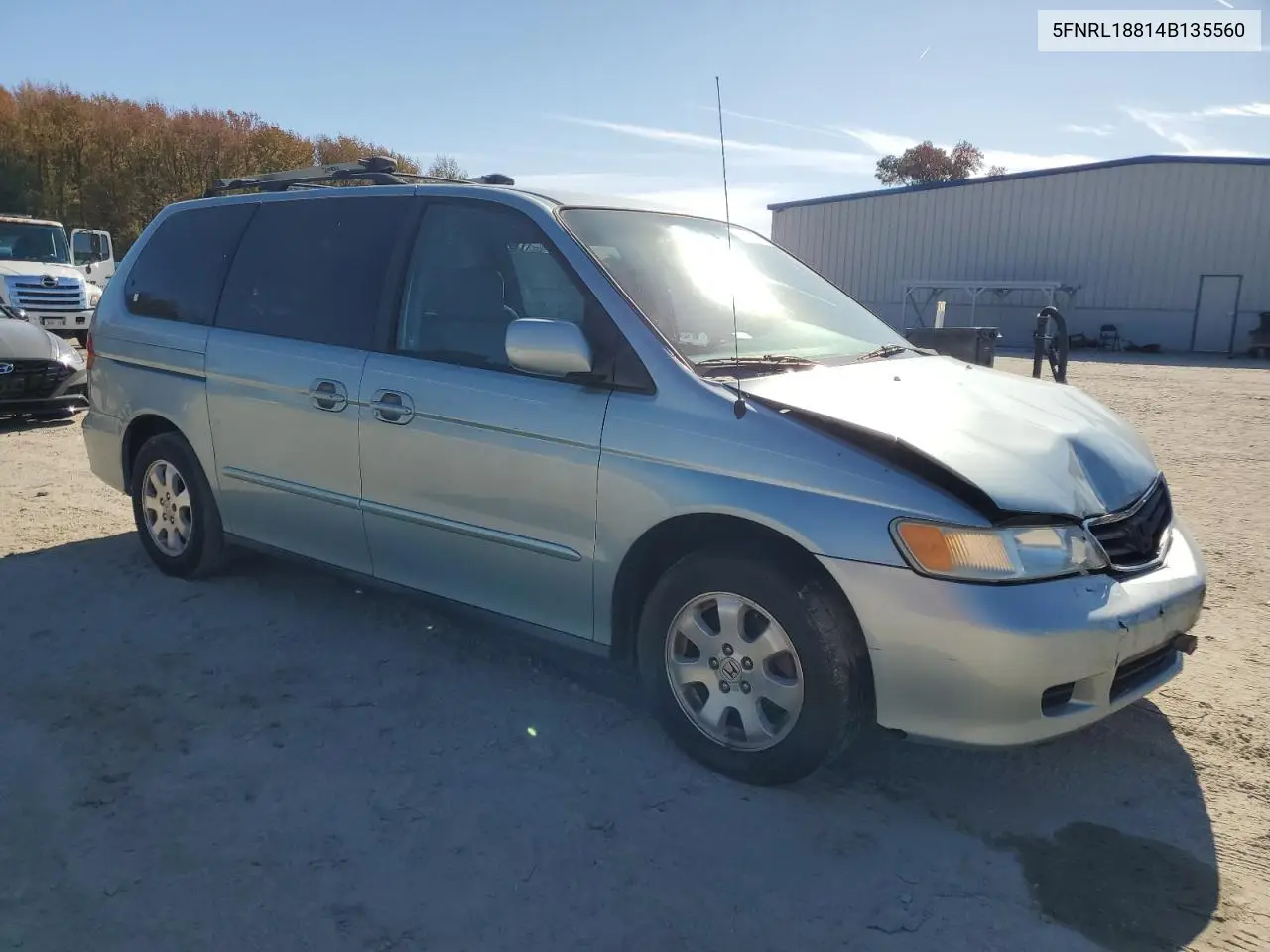 5FNRL18814B135560 2004 Honda Odyssey Ex