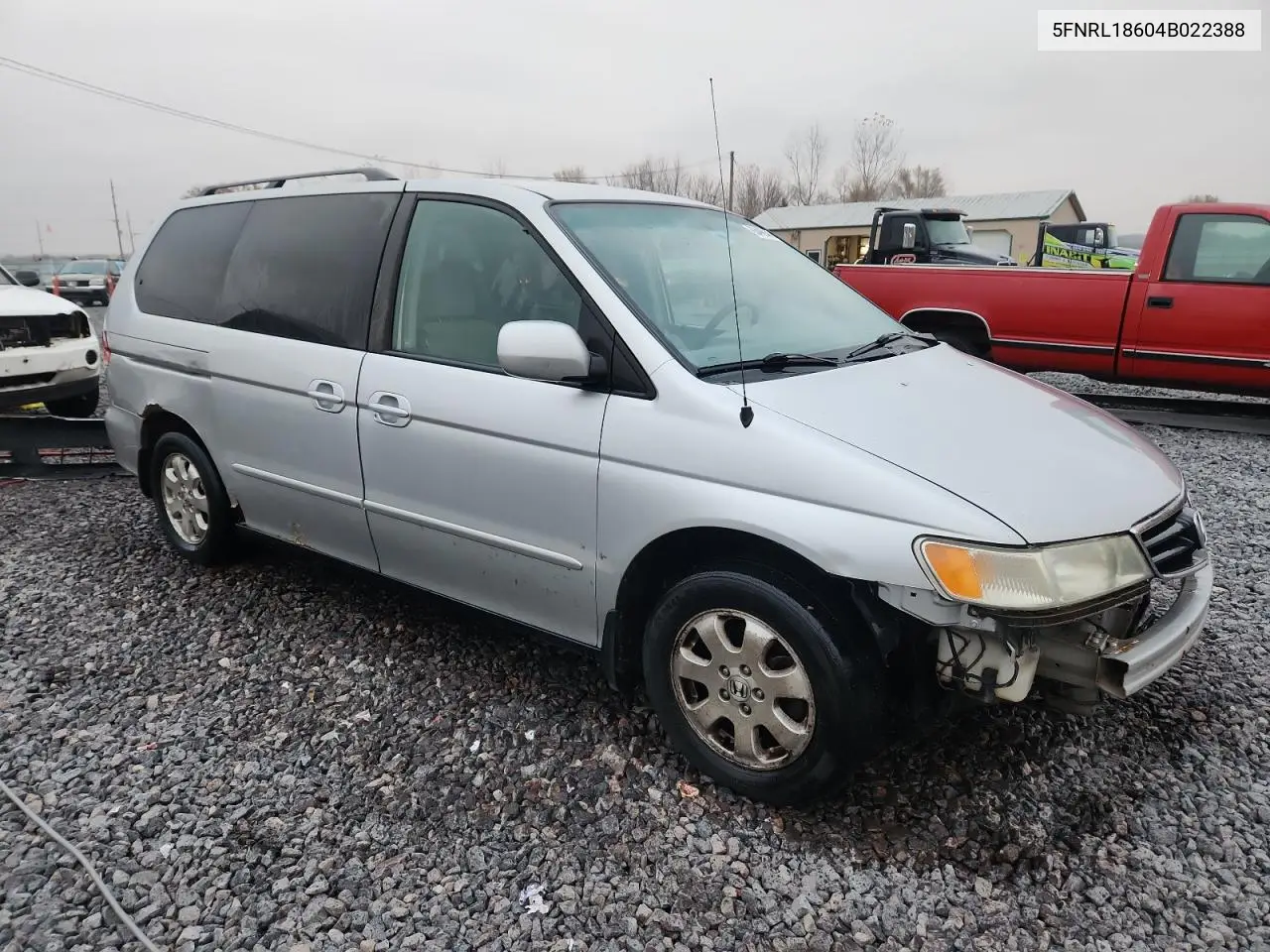 5FNRL18604B022388 2004 Honda Odyssey Ex