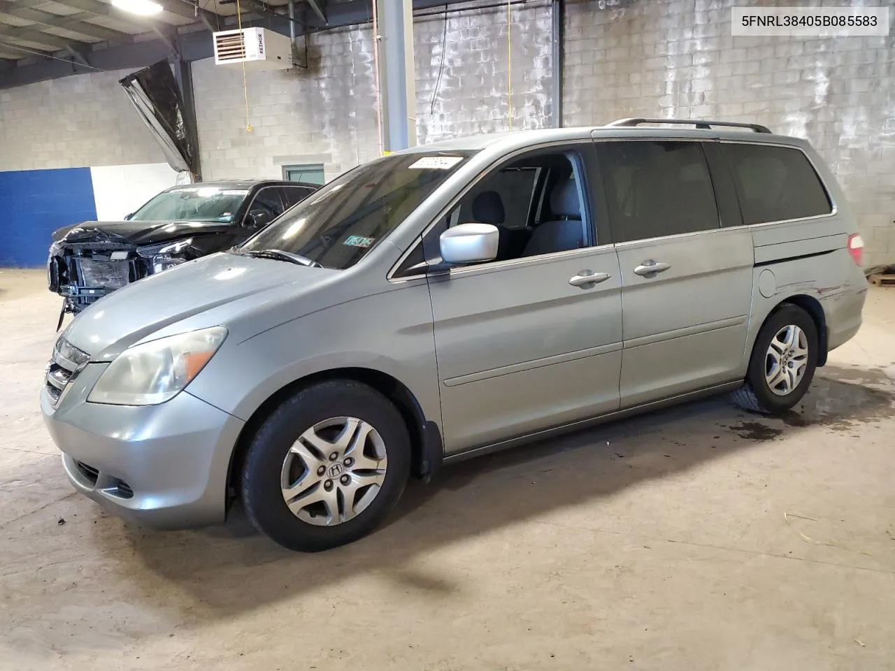 2005 Honda Odyssey Ex VIN: 5FNRL38405B085583 Lot: 60709544