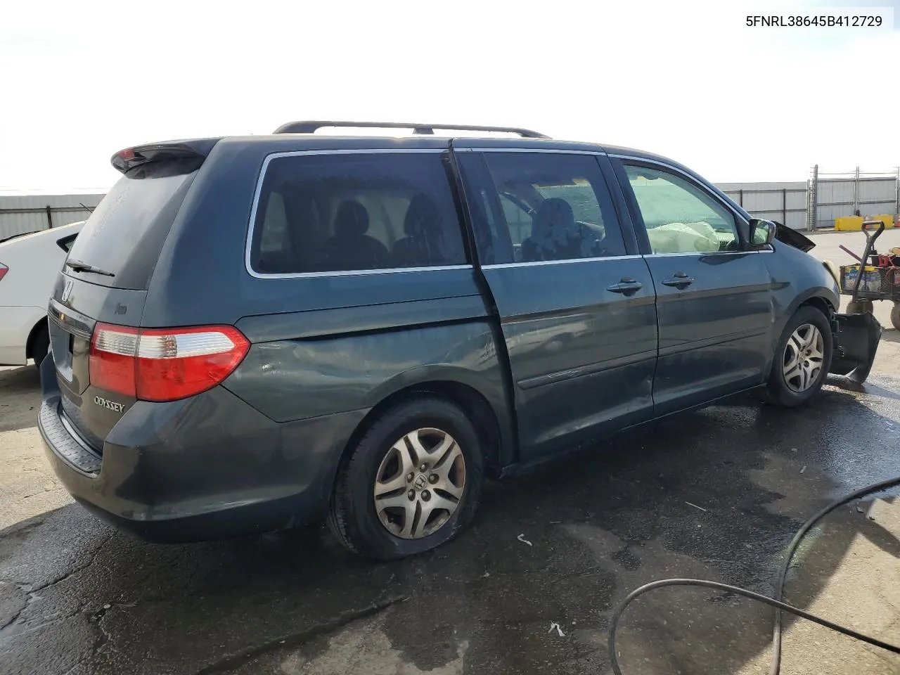 2005 Honda Odyssey Exl VIN: 5FNRL38645B412729 Lot: 71765044