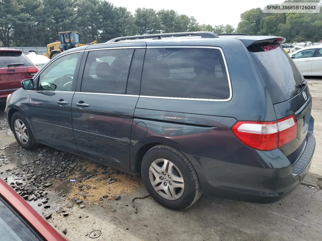 2005 Honda Odyssey Exl VIN: 5FNRL38685B126043 Lot: 71827534