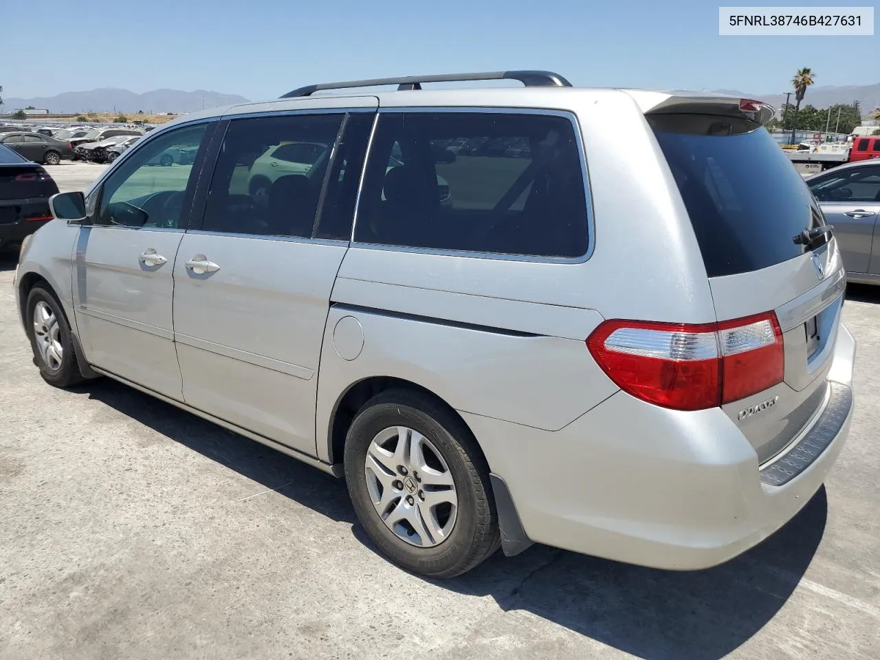 5FNRL38746B427631 2006 Honda Odyssey Exl