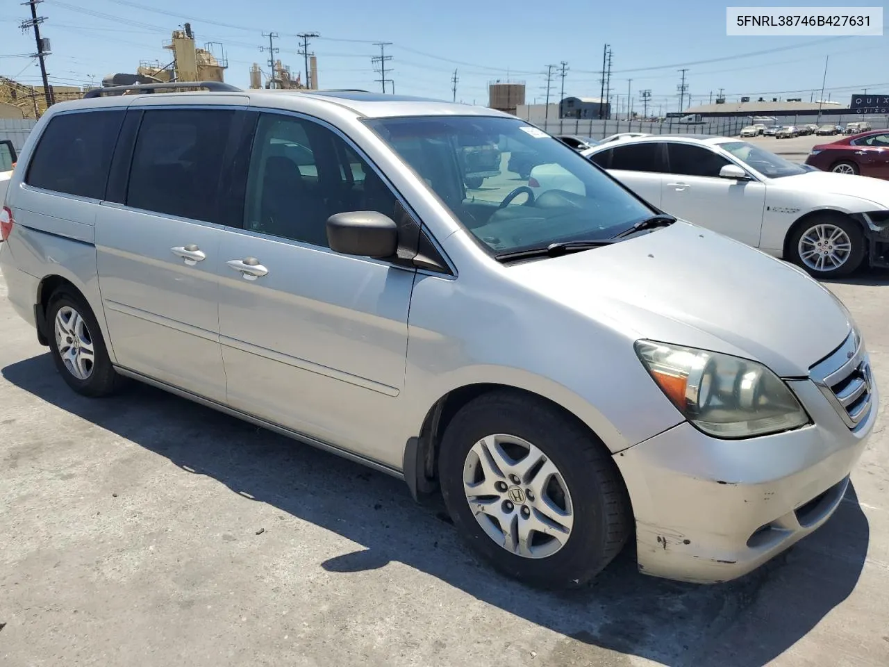 5FNRL38746B427631 2006 Honda Odyssey Exl