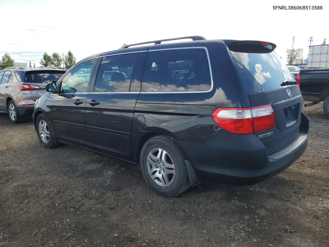 2006 Honda Odyssey Exl VIN: 5FNRL38606B513588 Lot: 68114954